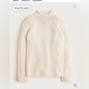 JCrew 1988 Rollneck™ sweater in cotton